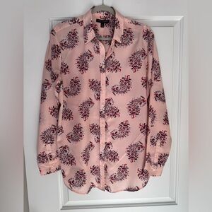 Banana Republic Dillon Paisley Blouse Sz. XL